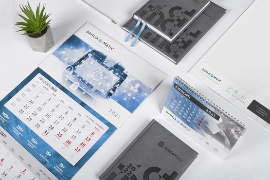 Kalendarz Dahlia Matic - pakiet kalendarzy