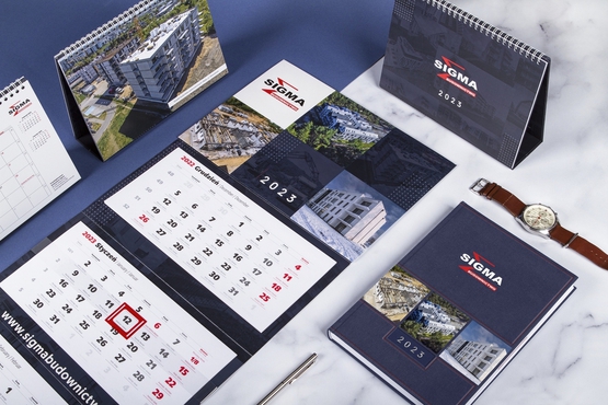 Kalendarz Sigma Budownictwo - pakiet kalendarzy