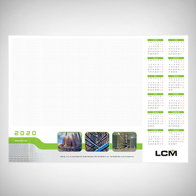 Kalendarz LCM 2020