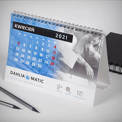 Kalendarz DahliaMatic