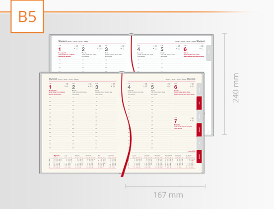 mt kalendarz tygodniowy b5