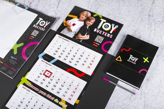 Kalendarz Toy Busters - pakiet kalendarzy