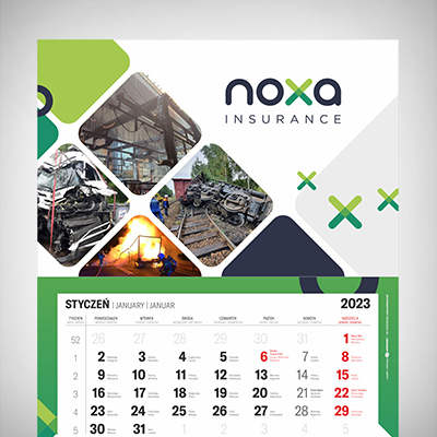 Kalendarz Noxa Insurance