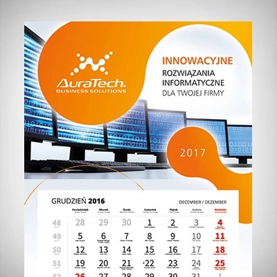 Kalendarz Aura Technologies