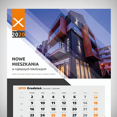 Kalendarz Budnex 2021