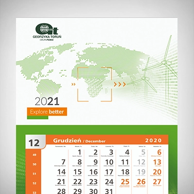 Kalendarz Geofizyka 2021