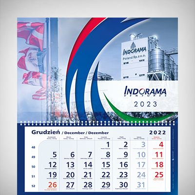 Kalendarz Indorama Ventures