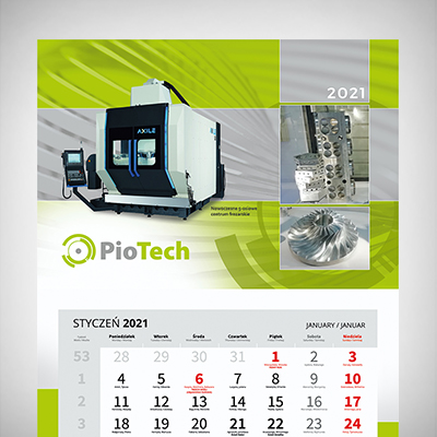 Kalendarz PioTech 2021