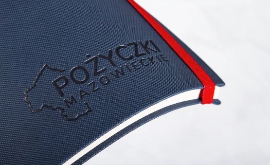 Kalendarz Notatnik b5 firmowy z elastyczną oprawą z gumką
