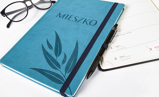 Kalendarz Notes z gumką